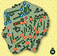 Penina course map