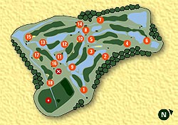 Salgados course map